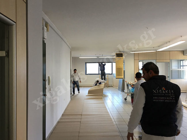 Χρωματισμός χώρου FROMAGERIE BEL HELLAS