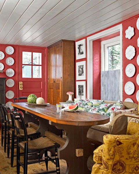 rustic red